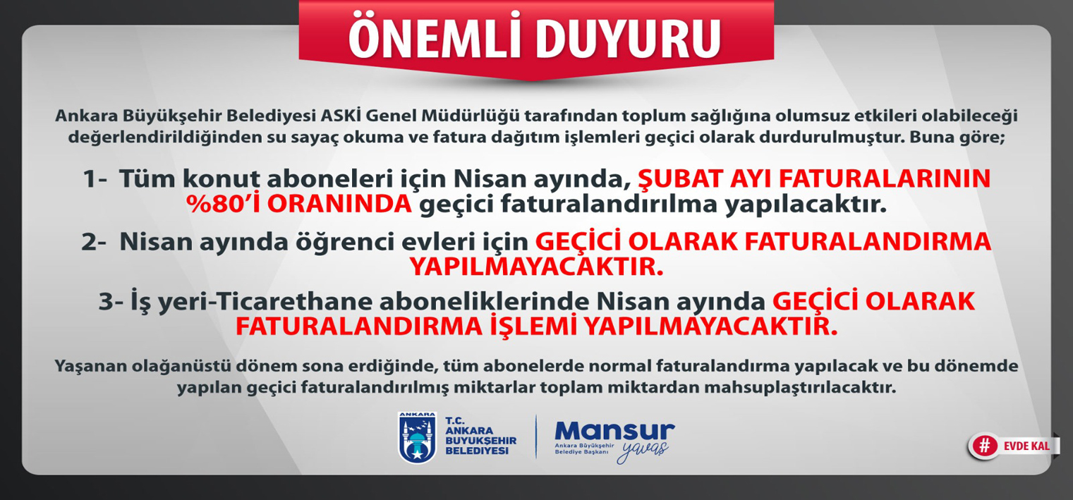 ÖNEMLİ DUYURU